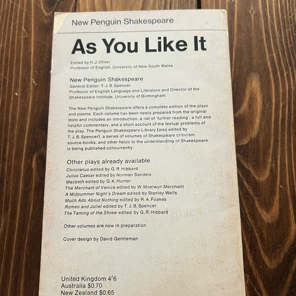 1968 As you like it , William Shakespeare - Picture 3 of 3